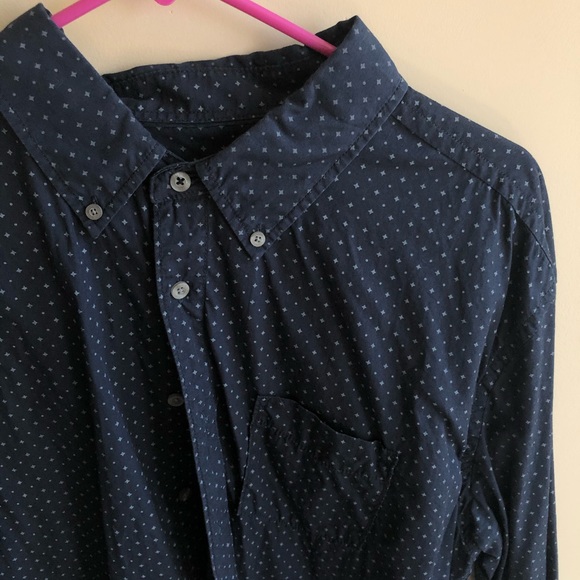 💜 Aeropostale Long Sleeve Button Down Shirt XL - Picture 2 of 4